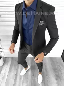 Tinuta barbati smart casual Pantaloni + Camasa + Sacou B8543 imagine
