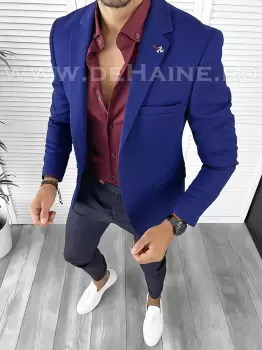 Tinuta barbati smart casual Pantaloni + Camasa + Sacou B9132 imagine