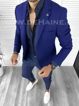 Tinuta barbati smart casual Pantaloni + Camasa + Sacou B9167 imagine