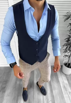  Tinute barbati smart casual din 3 piese imagine