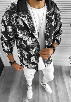 Trening barbati slim fit Pantaloni + Jacheta 12941 imagine