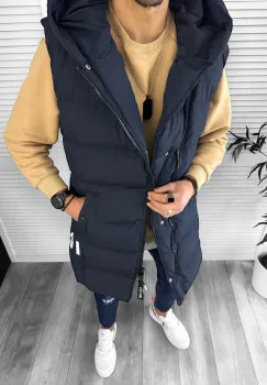 Vesta barbati bleumarin 1100  imagine