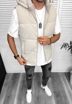 Vesta barbati casual  bej 5178 imagine