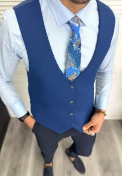 Vesta barbati eleganta albastra 11835 imagine