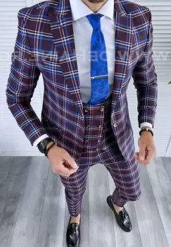 Vesta barbati eleganta slim fit 11979 imagine