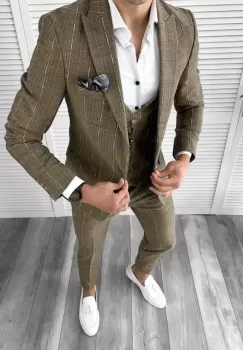 Vesta barbati eleganta slim fit 11981 imagine