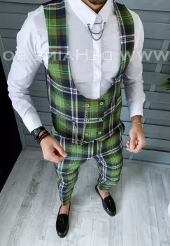 Vesta barbati eleganta slim fit 12199 E V2 imagine