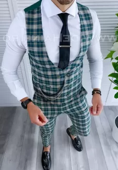 Vesta barbati eleganta slim fit 12201 e V1 imagine