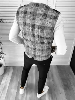 Vesta barbati eleganta slim fit B8934 13-3.3 imagine