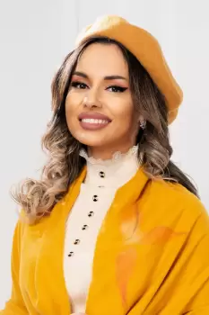 Bereta dama chic mustar imagine