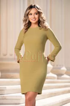 Rochie de zi cu maneca lunga Moze imagine