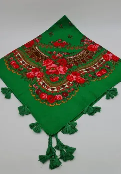 Batic etno mare - Crinuta - Verde imagine