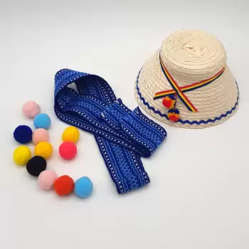 Brau Traditional Copii Albastru imagine