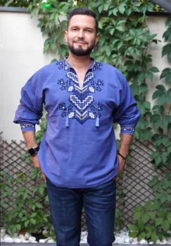 Camasa traditionala Cosmin 5 imagine