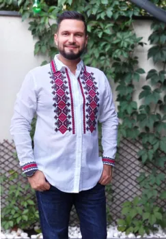 Camasa traditionala Denis 15 imagine