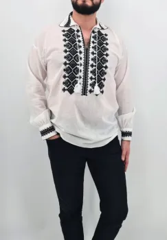 Camasa traditionala Denis 5 - Marime Mare imagine