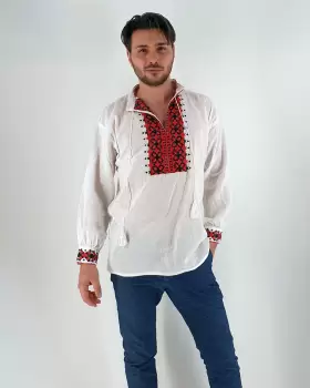 Camasa traditionala Remus 2 imagine