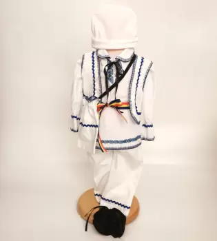 Compleu traditional baietel Adan 4 imagine