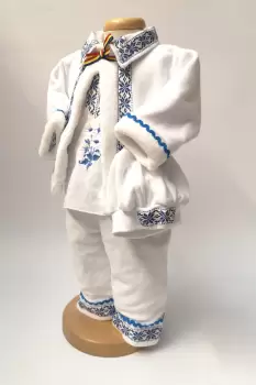 Compleu traditional baietel Bogdan 5 imagine