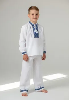 Compleu traditional baieti Octavian imagine