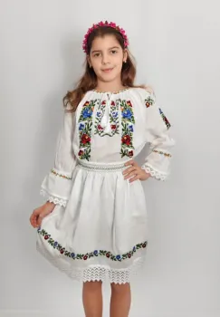 Compleu traditional fetite Fatima 2 imagine