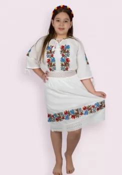 Compleu traditional fetite Fatima 2 imagine