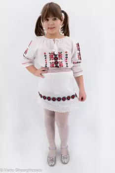 Compleu traditional fetite Florentina imagine