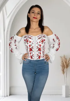 Corset cu motive traditionale imagine