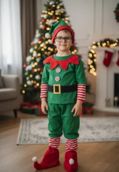 Costum baiat Spiridus 2 imagine