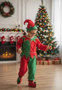 Costum baiat Spiridus 3 imagine