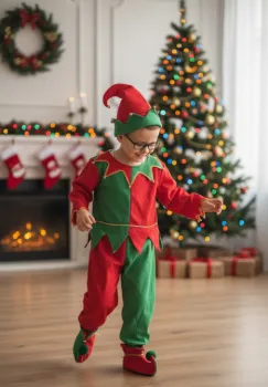 Costum baiat Spiridus 3 imagine