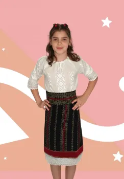 Costum Catrinta si Brau fetite 2 imagine