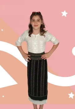 Costum Catrinta si Brau fetite 3 imagine