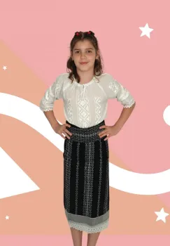 Costum Catrinta si Brau fetite imagine