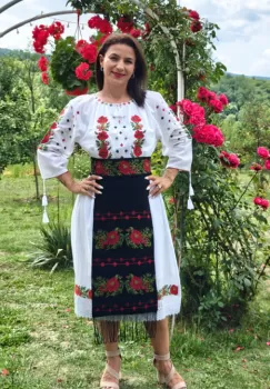 Costum Rochie Brau si 2 Fote Minodora imagine