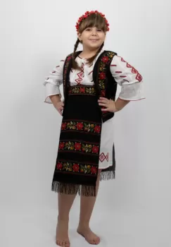 Costum Vesta, brau si fota fetita imagine