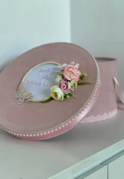 Cutie pentru trusou catifea imagine