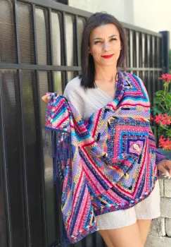 Esarfa Inflorata 2 imagine