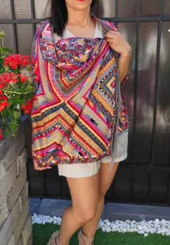 Esarfa Inflorata 2 imagine