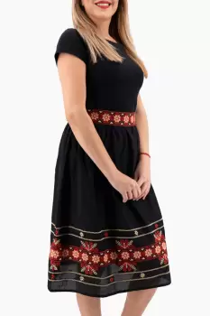 Fusta stilizata cu motive traditionale Catalina 2 imagine