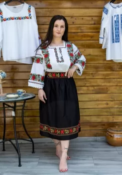 Fusta stilizata cu motive traditionale Filipa imagine