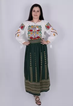 Fusta stilizata cu motive traditionale Gianina 2 imagine