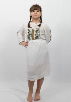 Fusta traditionala fetite Amalia imagine