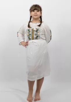 Fusta traditionala fetite Amalia imagine