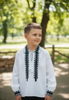 Ie traditionala baieti Crin imagine