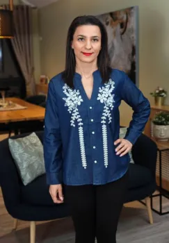 Ie Traditionala Denim 3 imagine