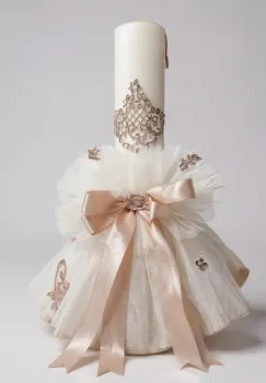 Lumanare Decorata Manual Funda 2 imagine