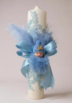 Lumanare Decorata Manual Papusa 5 imagine