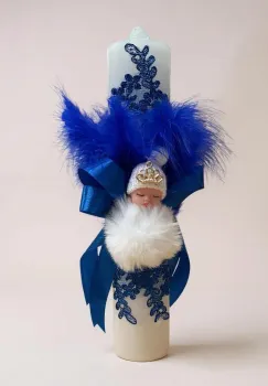 Lumanare Decorata Manual Papusa 6 imagine