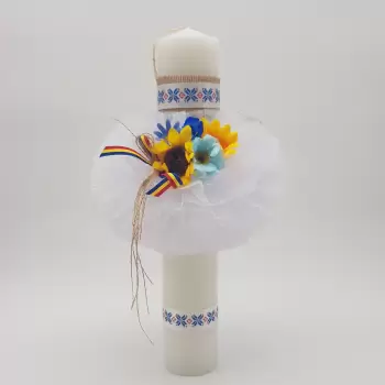 Lumanare Decorata Manual Traditional 6 imagine